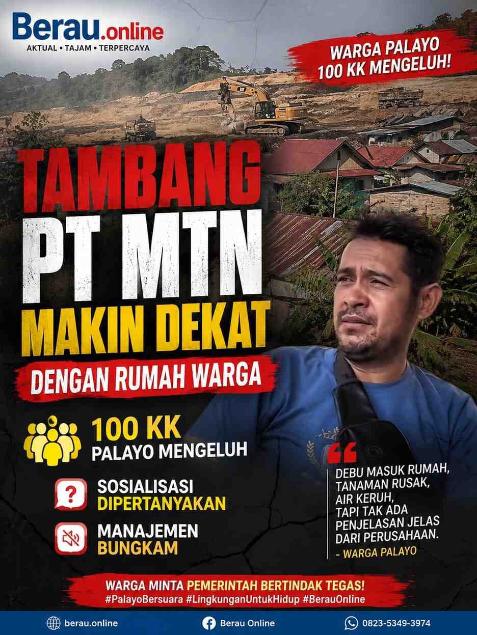 Tambang PT MTN Makin Dekat dengan Rumah Warga, 100 KK Palayo Mengeluh: Sosialisasi Dipertanyakan, Manajemen Bungkam